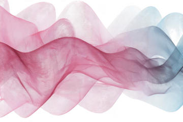 Abstract flowing fabric, soft pink & blue hues