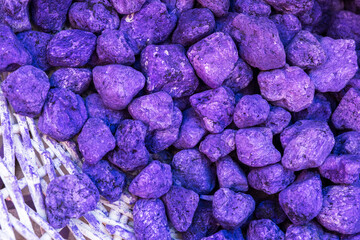 Lavender ornamental decorative stone
