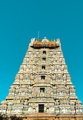 Temple tower of Thiruvathigai Veerateswarar Temple (also Virattaneshwara Temple) is a Hindu temple...