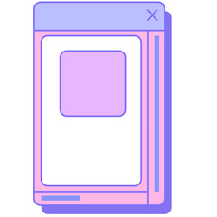 Pastel UI/UX Design Elements and Frames