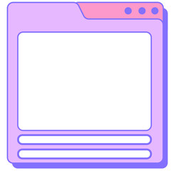 Pastel UI/UX Design Elements and Frames