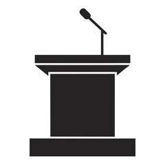 microphone isolated on white