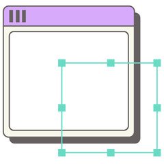Retro-Futuristic User Interface Elements and Media Players