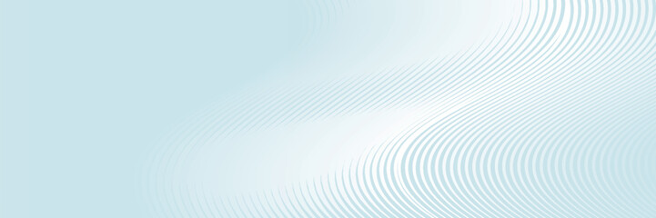 Modern abstract background. Glossy white gradient circle lines. Minimal geometric pattern. Simple graphic elements.