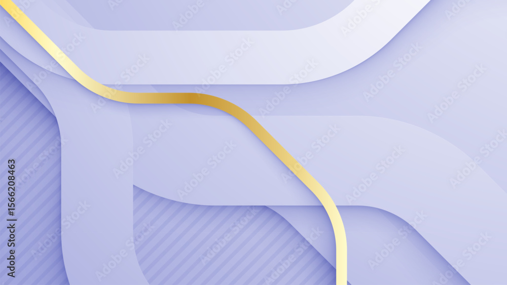 Poster futuristic abstract blue wave background with curved lines and light pattern design