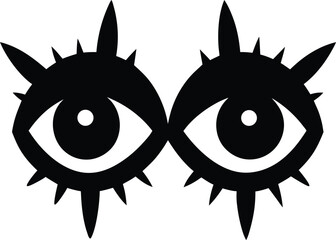 eyes vector illustration