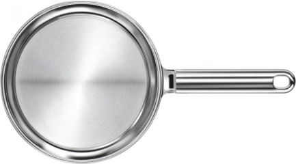 Stainless steel frying pan