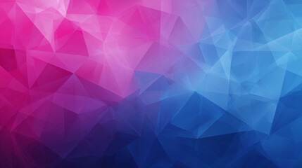 Mesmerizing Pink & Blue Geometric Abstract: A Visual Symphony