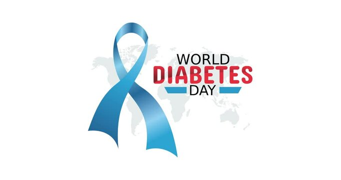 world diabetes day motion video, ideal for world diabetes day celebration