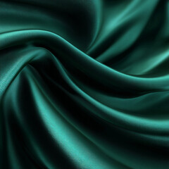 Fototapeta premium green silk background