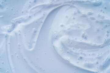 Cooling Blue Gel Backdrop. Fresh Base for Cosmetic Displays, Serum Campaigns and Skincare Social...