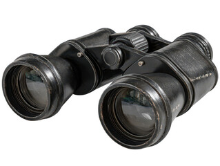 Vintage black binoculars