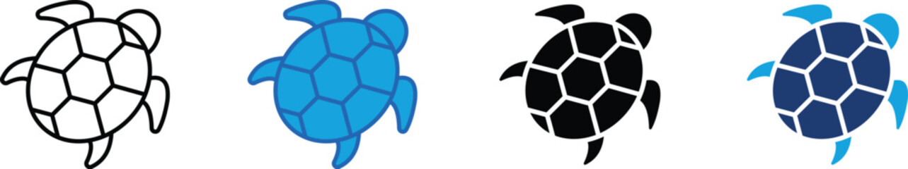 Turtles multi - style icon