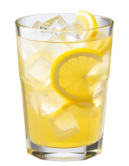 Lemonade glass, Generated image