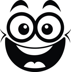 Obraz premium vector illustration of cartoon eyes