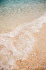 waves on the beach