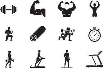 Gym Workout Icon Pack

