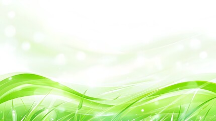 Obraz premium Abstract Green Grass Field Background Nature Spring
