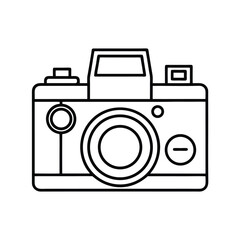 Vintage Camera Illustration Classic Photography Design Element