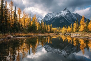 autumn in the mountains