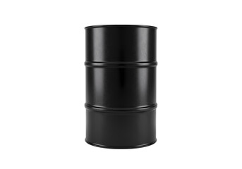 Black Metal Drum: Industrial Container, Oil Barrel