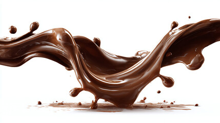 milk chocolate splash