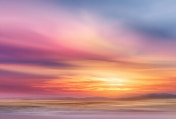 Fototapeta premium sunset at the beach