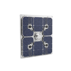 compact solar panel design