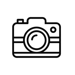 Photography Equipment Icon of a Classic Camera Design, Perfect for Digital Projects and Visual Content