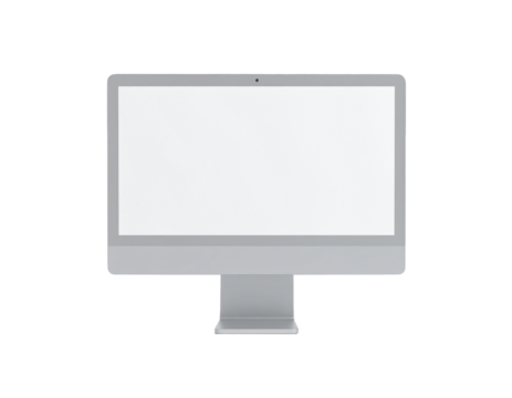 Blank monitor screen display for computer, television, or digital video equipment