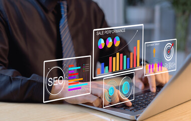 Digital marketing solution integrating SEO, AI-driven analytics, and strategic performance tools to...