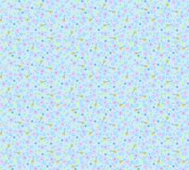 Seamless ethnic summer floral Design print