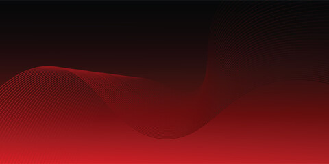 Red glowing neon wireframe background. Shining diagonal checkered grid planes in perspective. Retro futuristic depth wallpaper