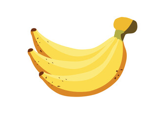 Vector illustration of a ripe banana EPS AI 