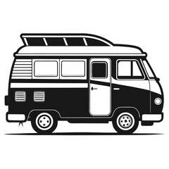 vector illustration of a bus