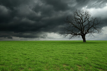 Obraz premium Surreal landscape with vibrant colors and dreamlike elements