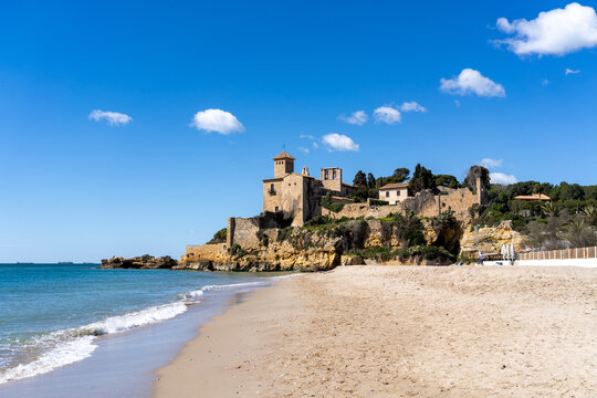 Altafulla Beach with Castle