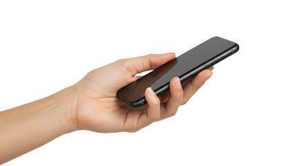 Smartphone Mockup in Human Hand – Clean and Minimalist Setup