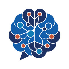 Brain Logo Design Vector Template – Creative Mind and Brainstorming Concept