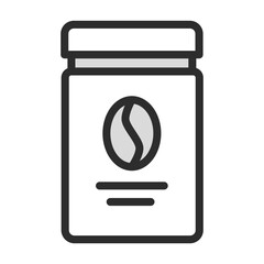 Coffee Package Bean Icon Bag Product Food Drink Retail Fresh Ground
