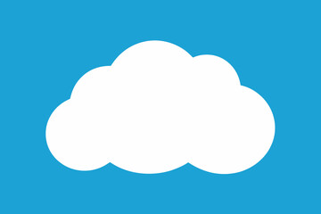 Obraz premium A Simple And Clean Cloud Pattern For A Minimalist And Modern Sky Or Weather Themed Art