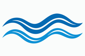 A Simple And Clean Wave Pattern For A Minimalist And Modern Sea Or Water Themed Art