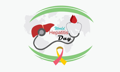 World Hepatitis Day With Stethoscope