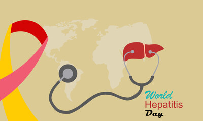 Vector illustration of World Hepatitis Day
