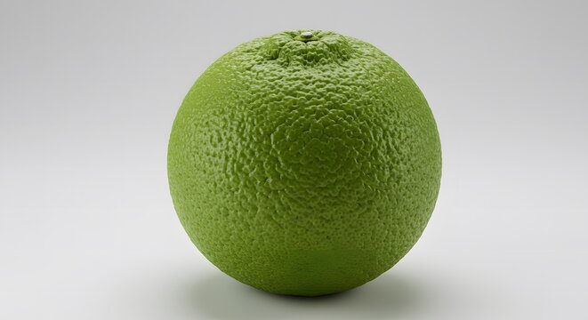 Citrus Limetta or Sweet Lime on White Background, made by AI