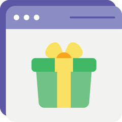 Shopping and Ecommerce or Online Shopping and Store Flat Icons Pack and Illustrations