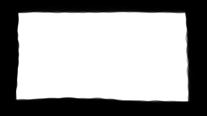 Obraz premium Transparent background vignette edges (graffiti)