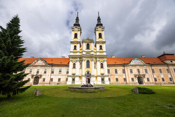 Obraz premium Historic Baroque Monastery in Jasov, Slovakia