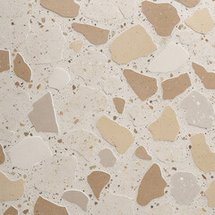 Natural granite terrazzo grunge stone texture background 