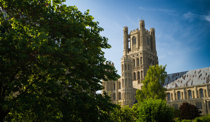 Ely, England, United Kingdom, 24th June 2025, Ely Cathedral exterior